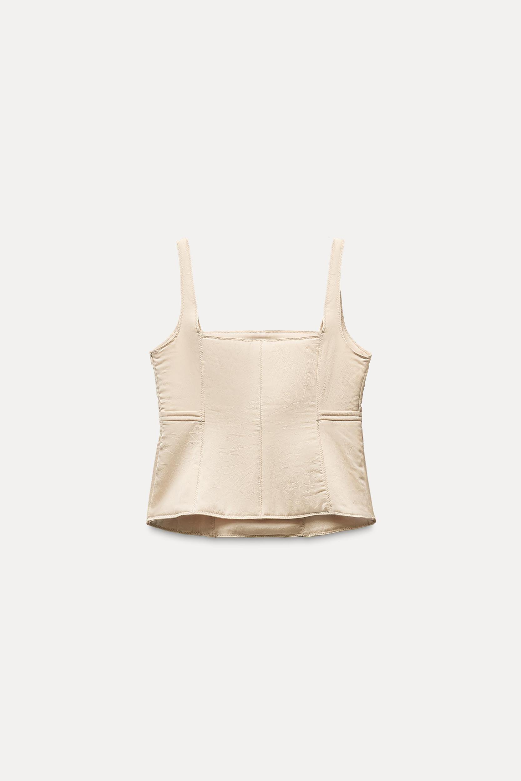 PADDED BUSTIER TOP Product Image