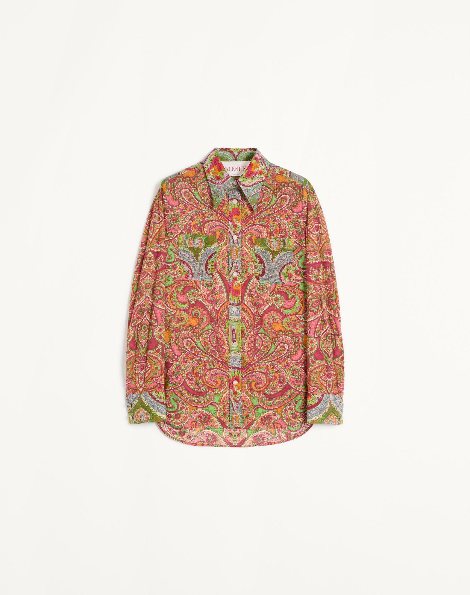 Shirt In Mussola Cachemire Voyage Imaginaire  Product Image