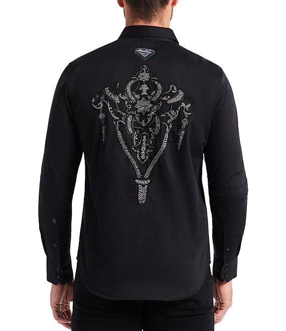 Robert Graham Superman X Robert Graham Rise Long Sleeve Woven Shirt Product Image