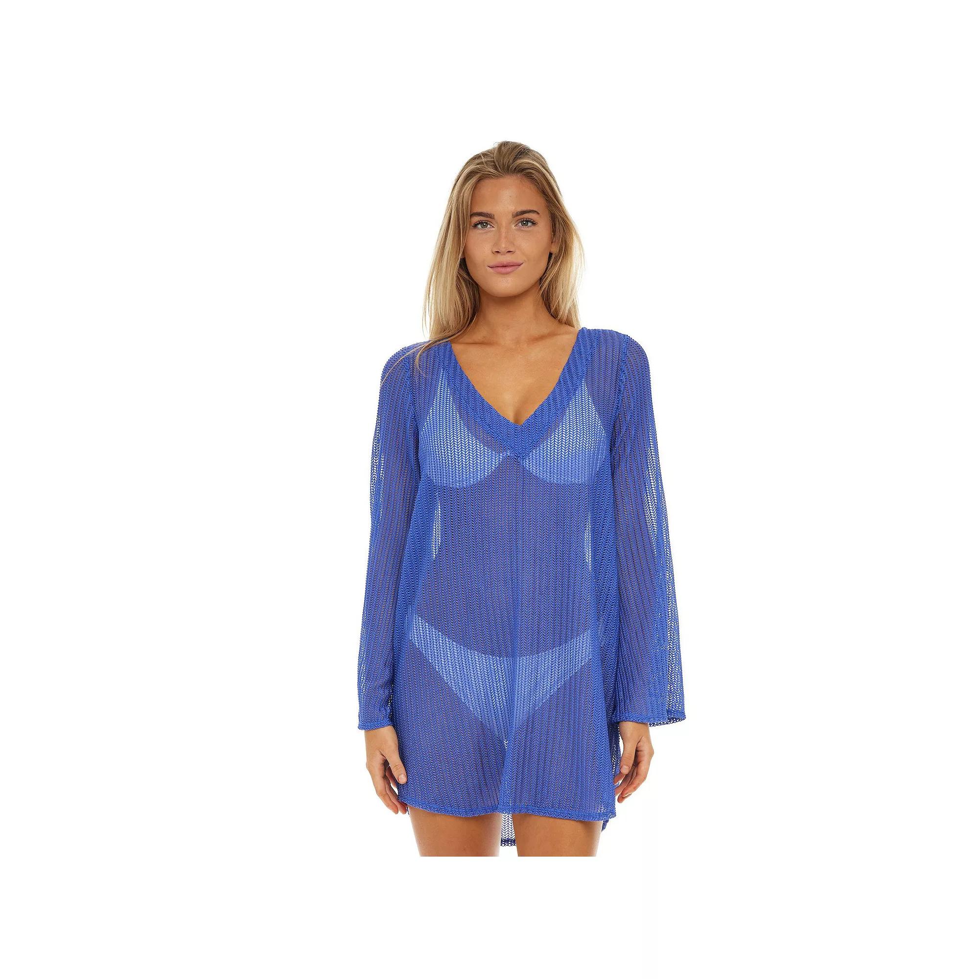 Women's Jordan Taylor V-Neck Swim Cover-Up Tunic,  Product Image