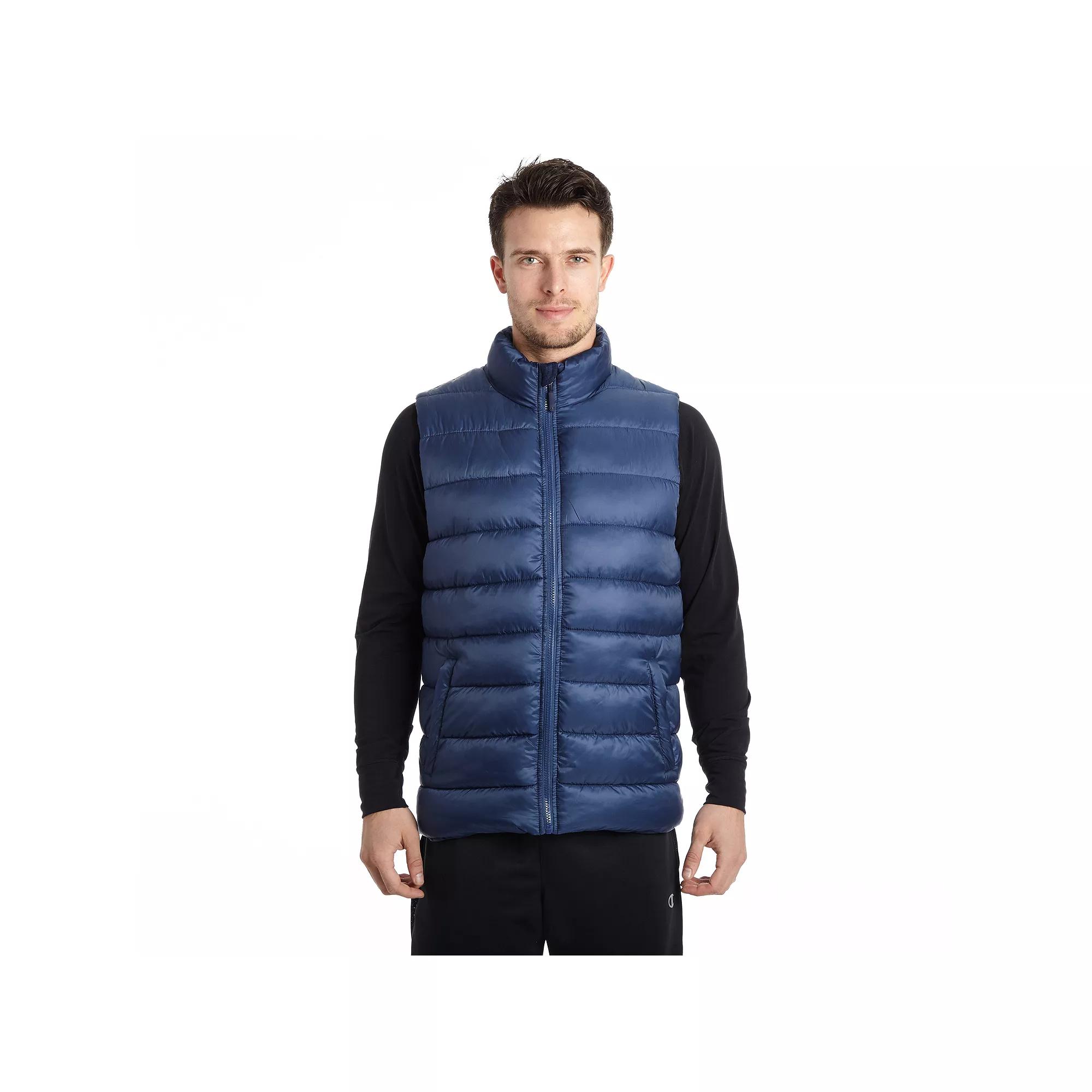 Big & Tall Excelled Insulated Puffer Vest, Men's,  Product Image