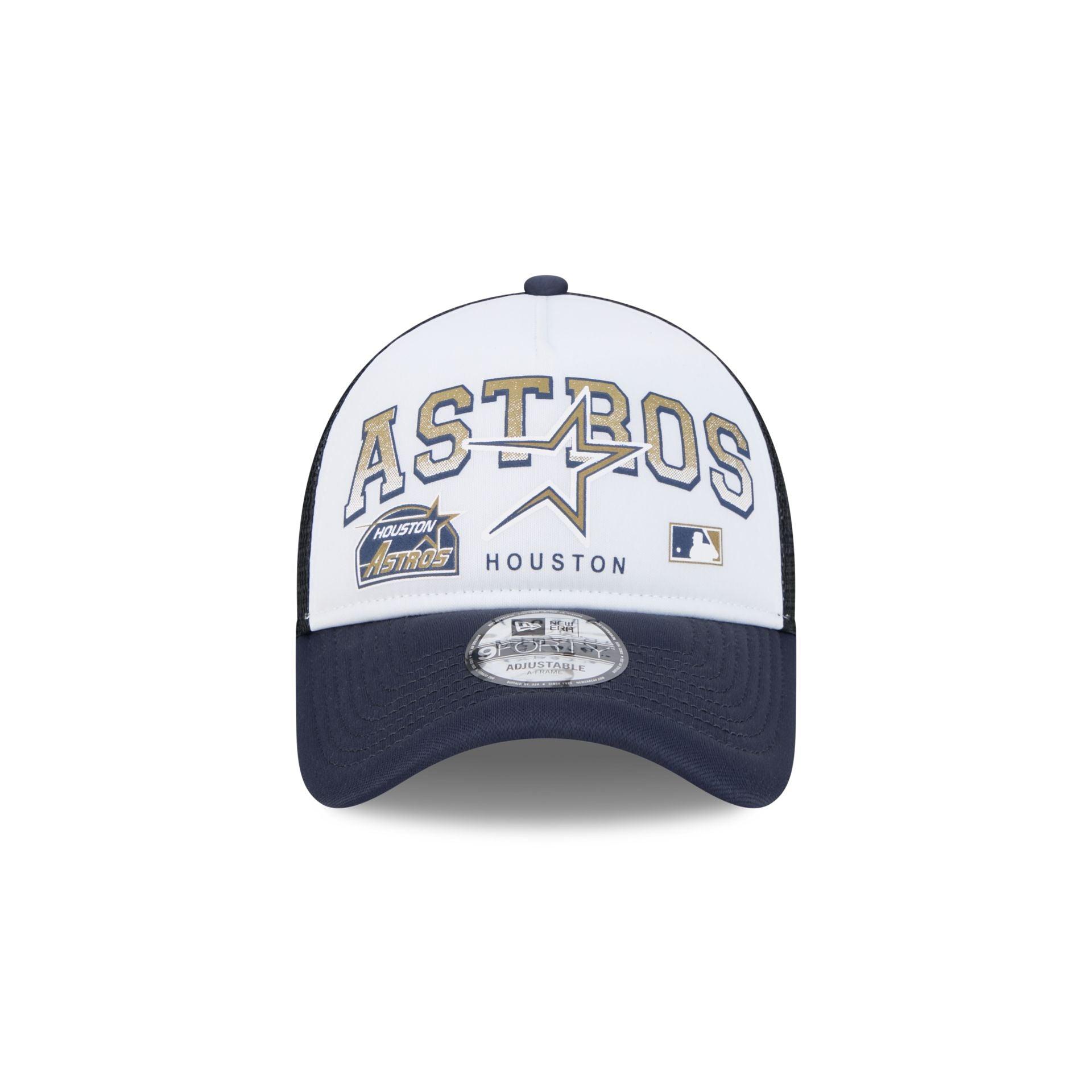 Houston Astros Sport Classics 9FORTY A-Frame Trucker Hat Male Product Image