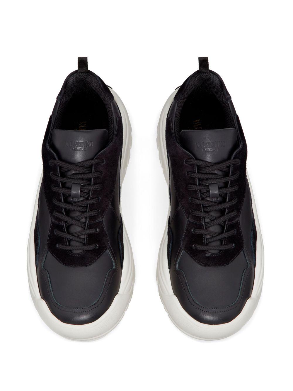 Gumboy leather sneakers Product Image