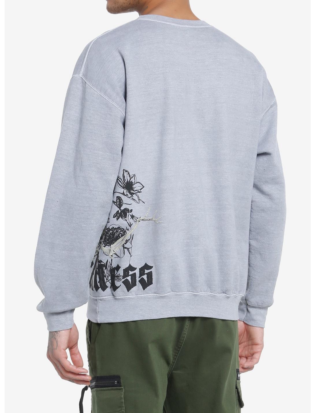 Social Collision® Darkness Skeletons Sweatshirt Product Image