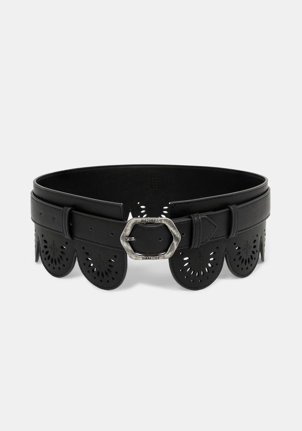 Atha Witches Knot Scallop Cut Out Waist Belt Product Image