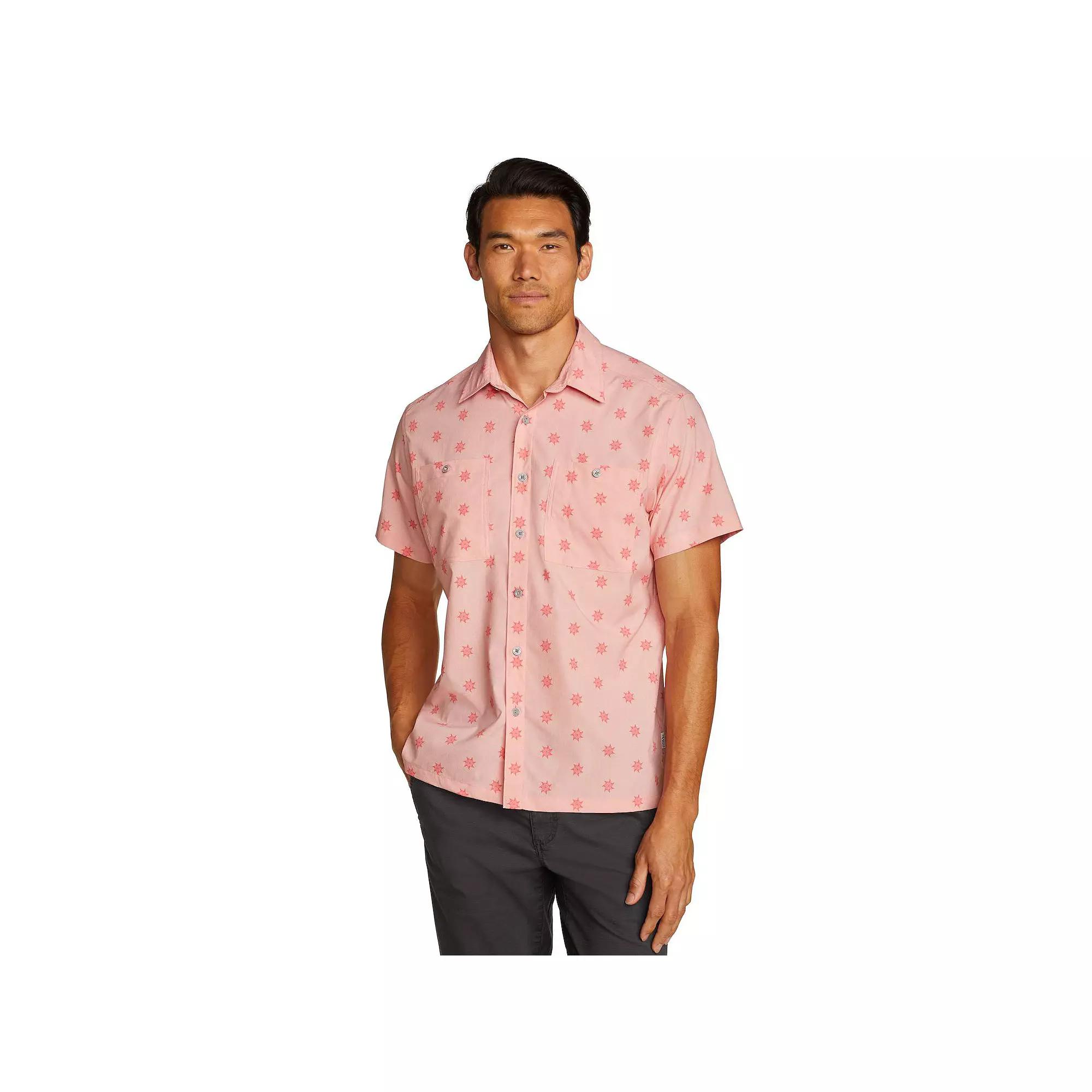 Men's Eddie Bauer Short Sleeve Rainier 3.0 Print Shirt,  Product Image