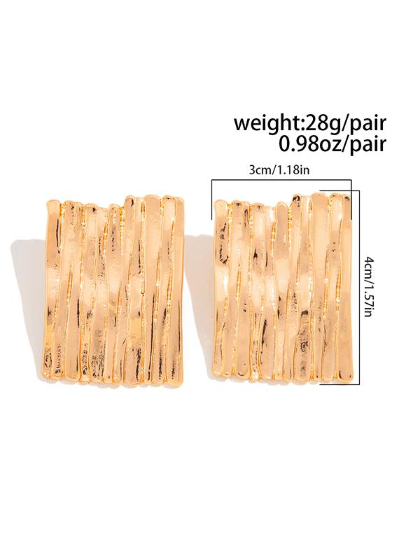 Geometric Drop Earrings Product Image