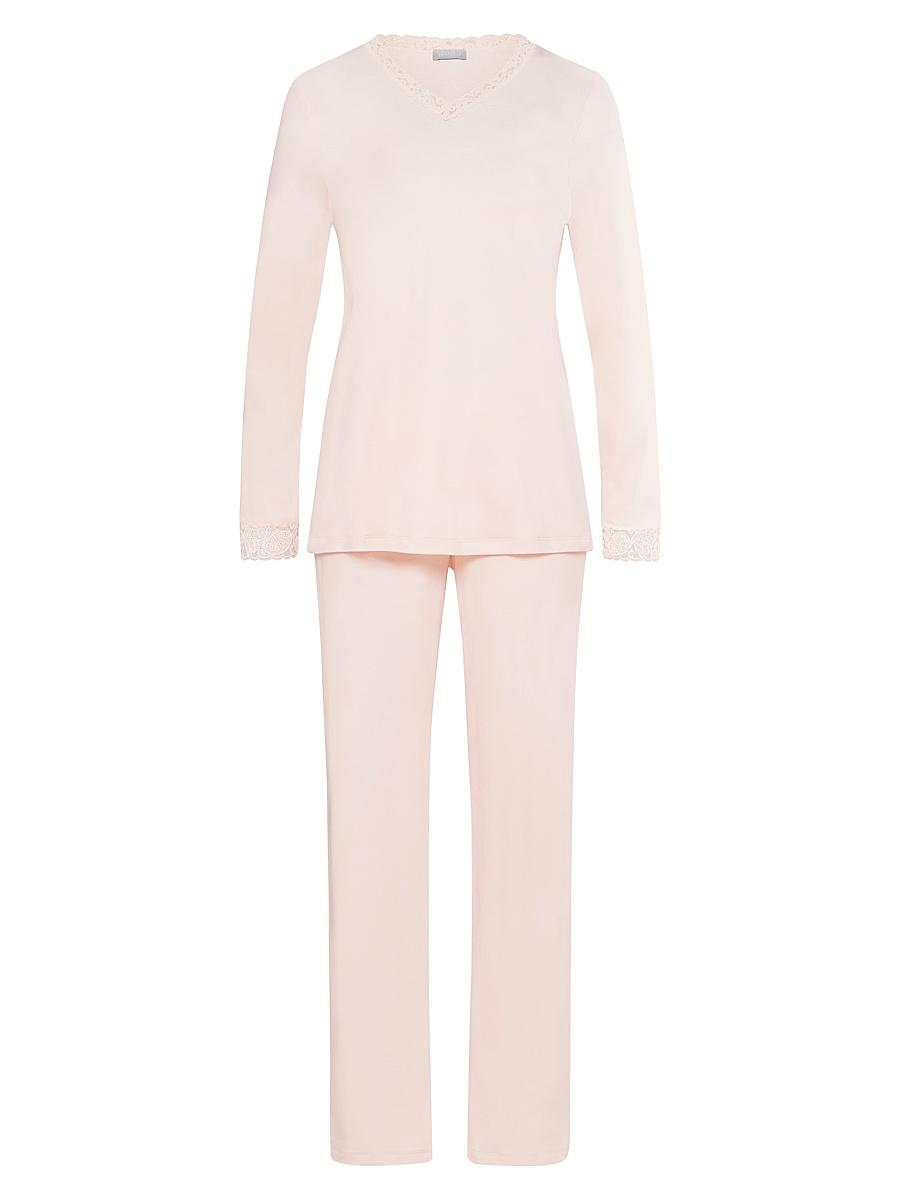 Womens Moments Cotton 2-Piece Pajama Set Product Image