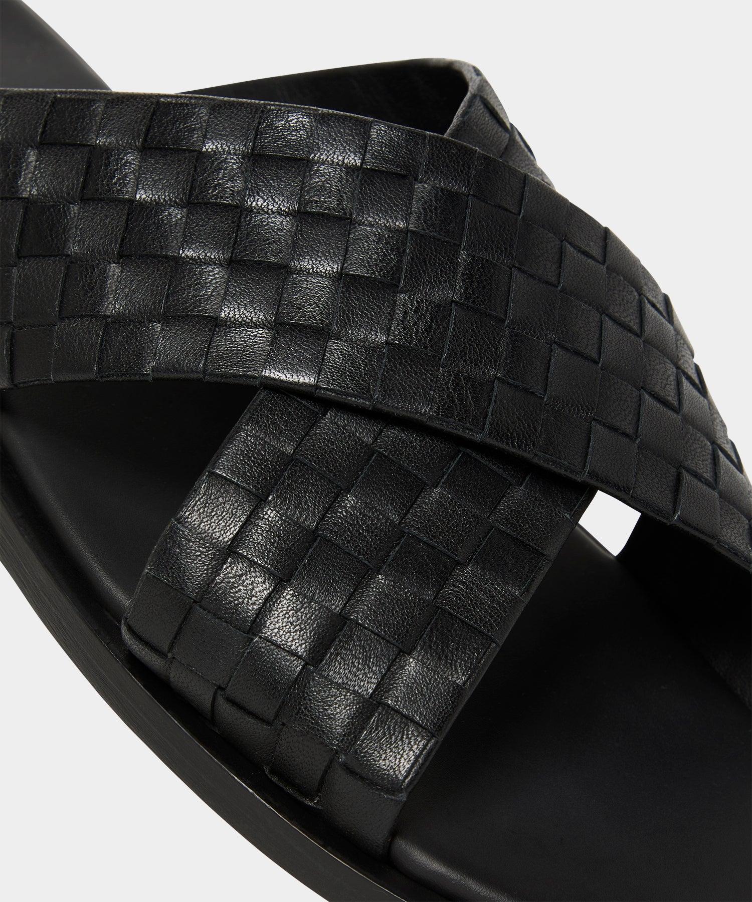 Porto Woven Leather Sandal Product Image