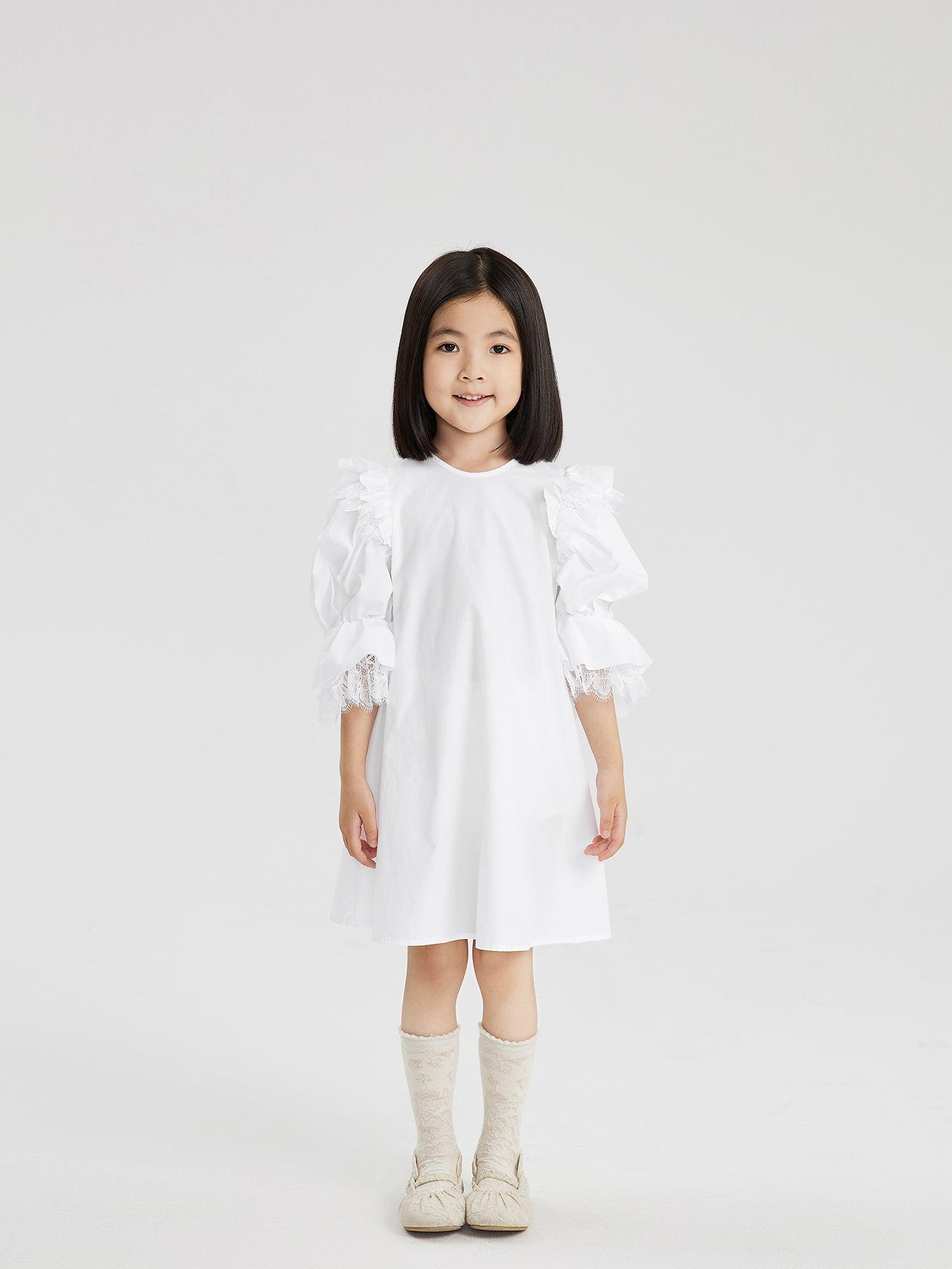 JNBY Aline Puff Sleeve Dress Product Image
