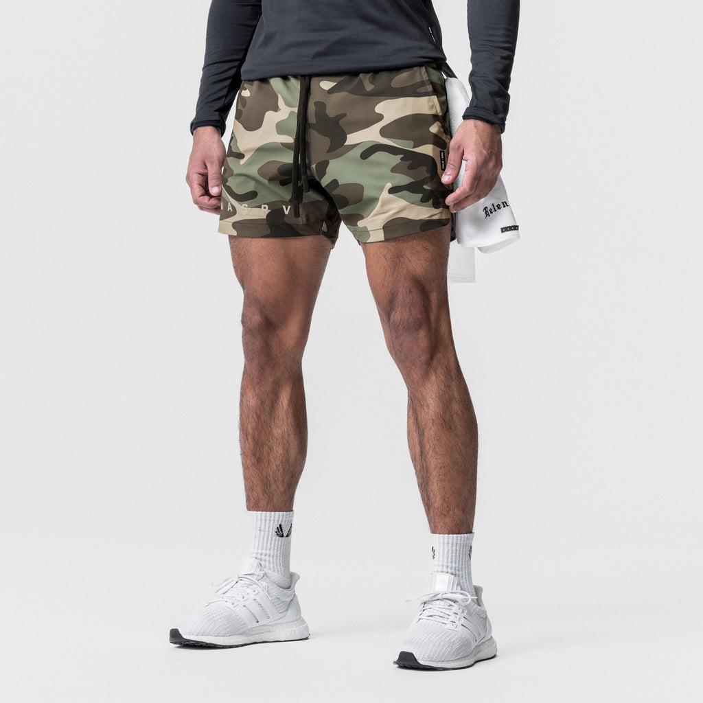 0751. Tetra-Lite® 5" Linerless Short - Woodland Camo "Classic" Product Image