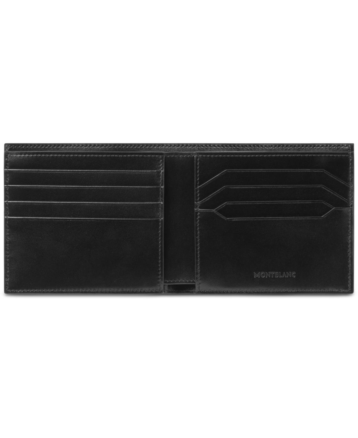 MONTBLANC Meisterstuck 6cc Leather Wallet In Black Product Image