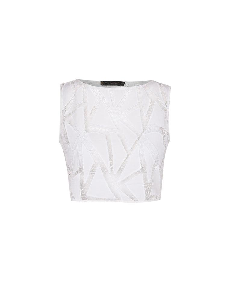 Elara Blouse - Off White Product Image