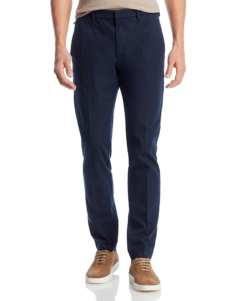 Mens Slim-Fit Trousers in Stretch Cotton Product Image