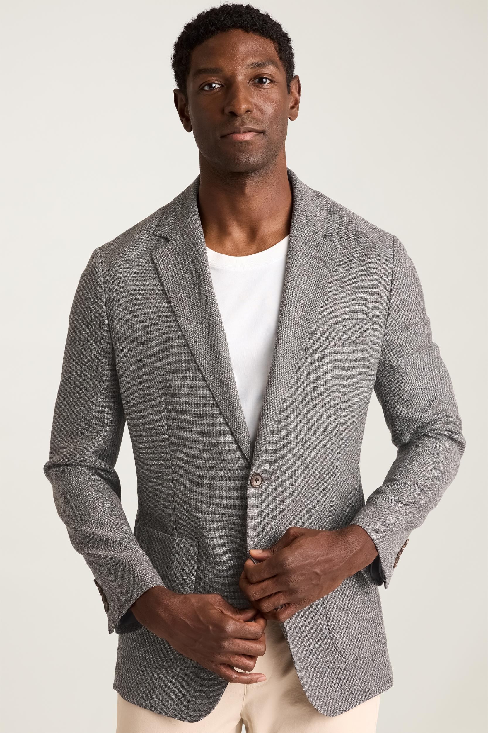 Jetsetter Unconstructed Italian Wool Blazer Product Image