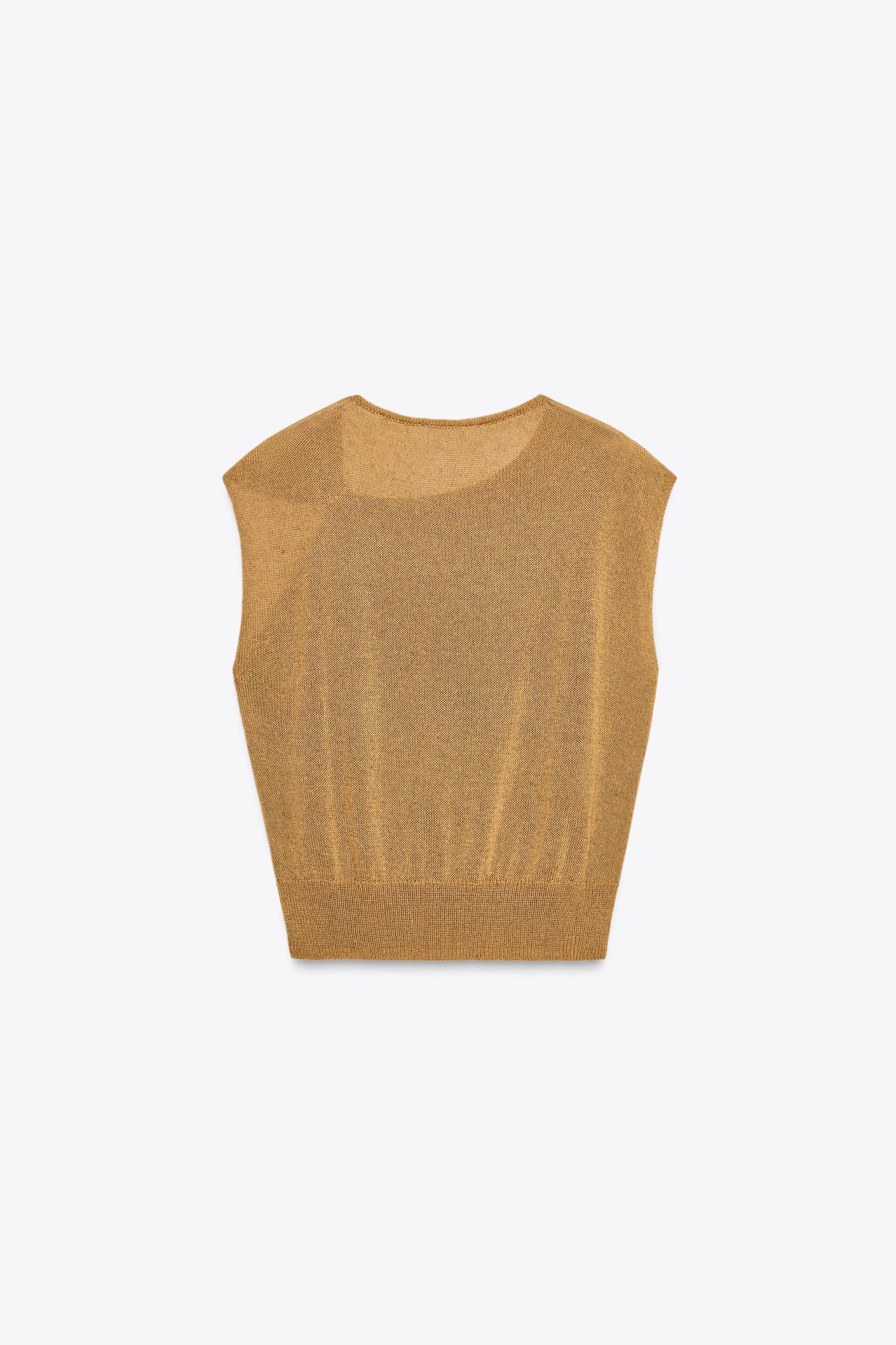 KNIT TRIM TOP Product Image