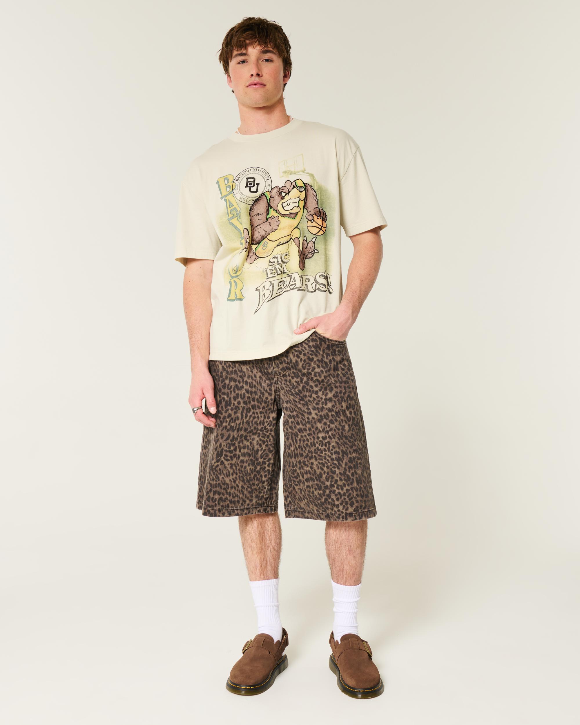 Boxy Baylor University Bears Graphic Tee Product Image