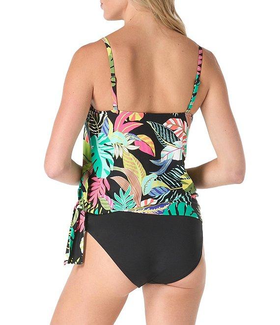 Coco Reef Classic Solids High Waisted Rollover Bikini Swim Bottom Product Image