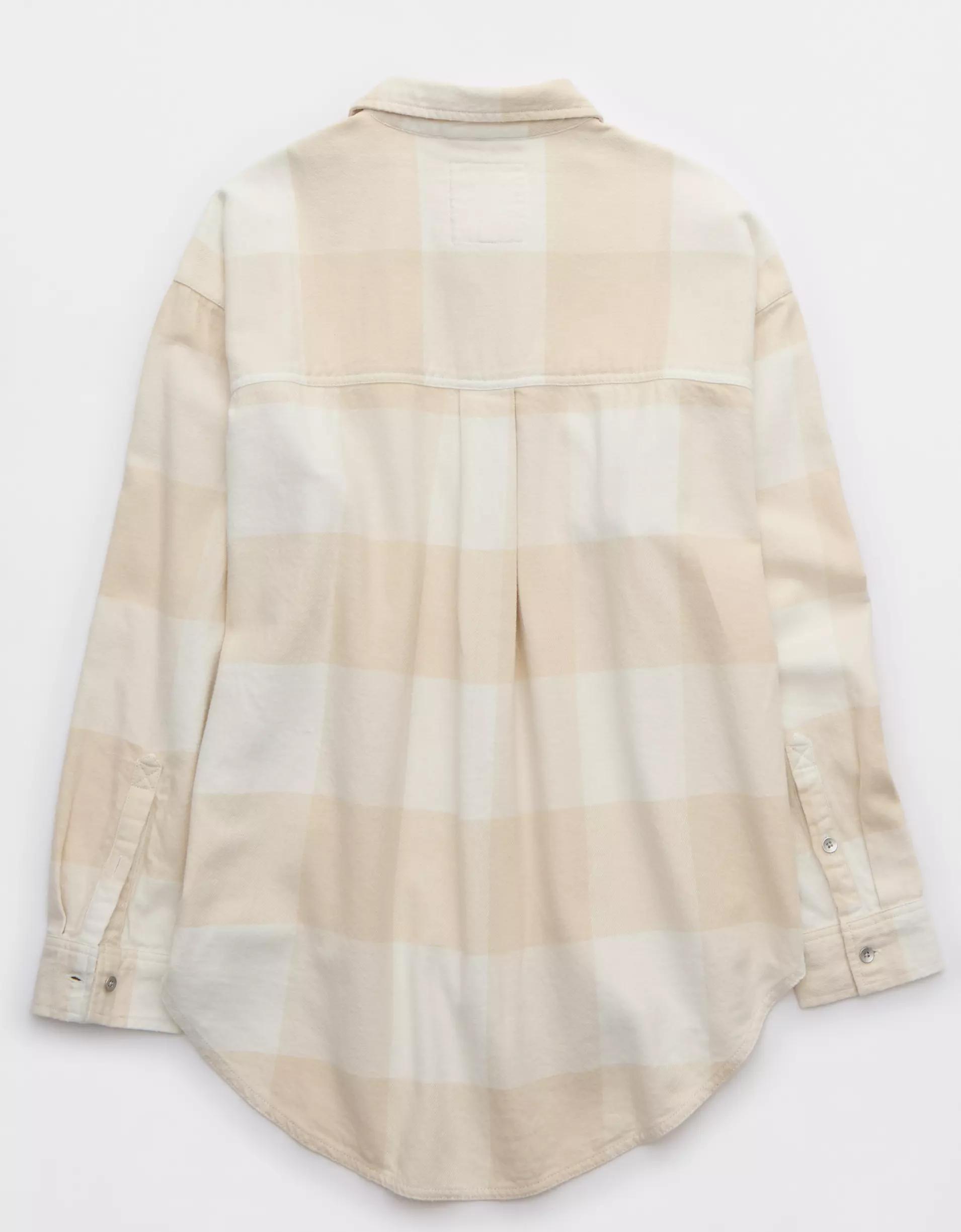 Aerie Anytime Fave Flannel Shirt Product Image