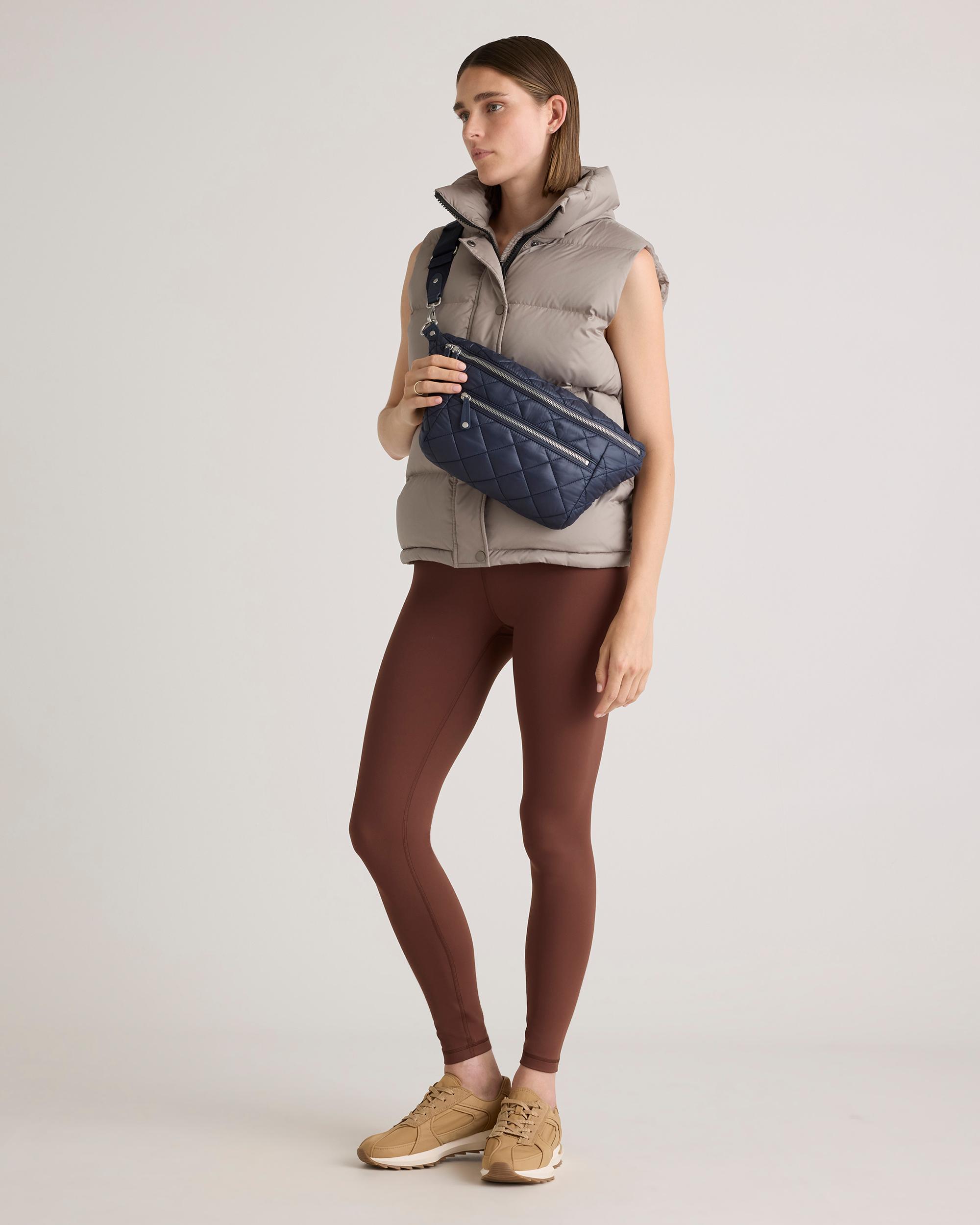 Quince | Women's Transit Quilted Sling Bag Nylon Product Image