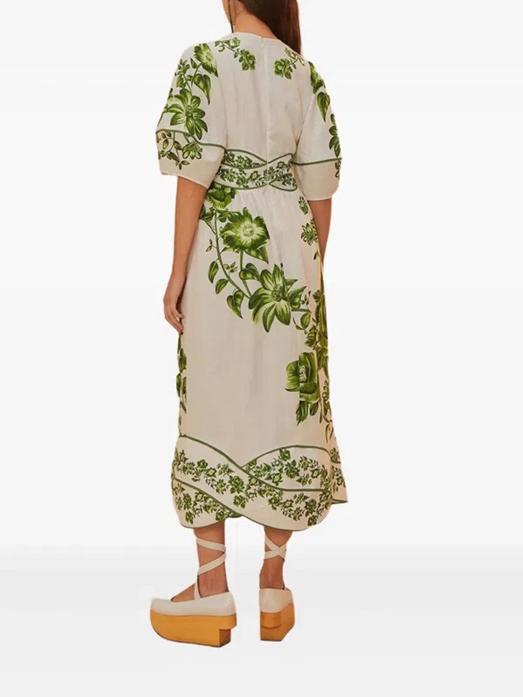 floral-print midi dress Product Image