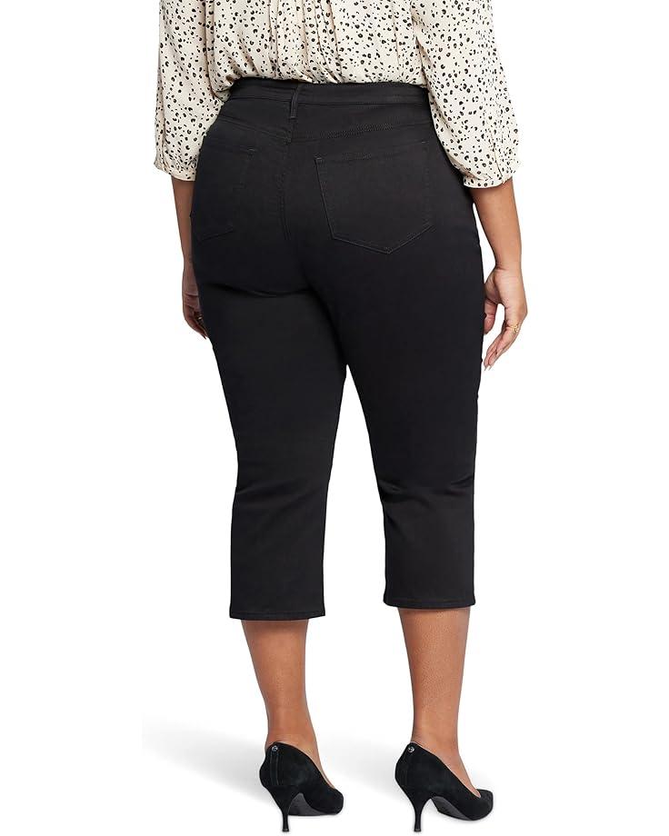Plus Size Wide Leg Cropped Cargo Product Image