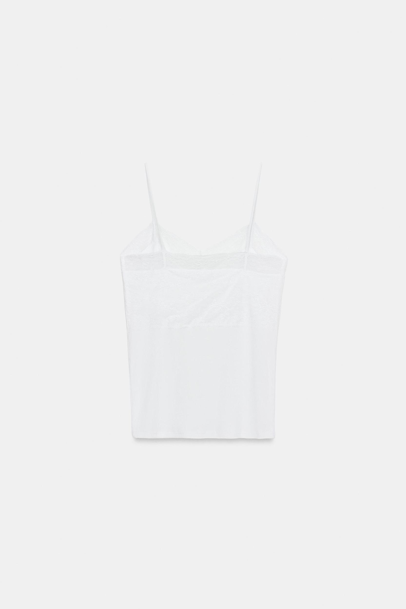 LACE RIB TOP Product Image
