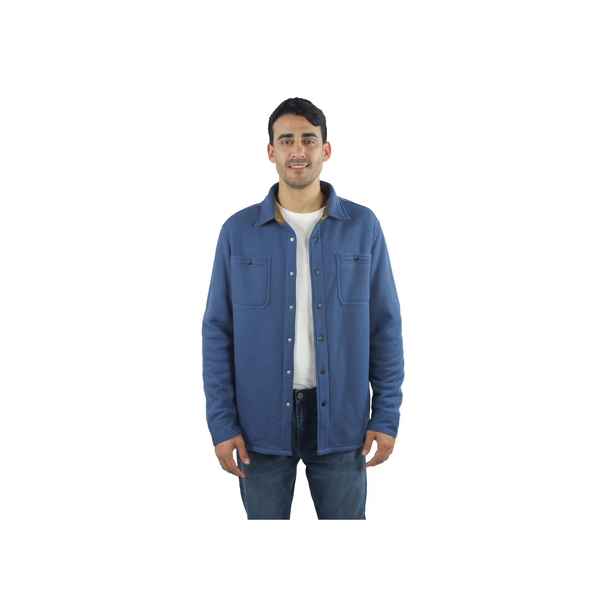 Men's JACHS NY Sherpa-Lined Thermal Shacket,  Product Image