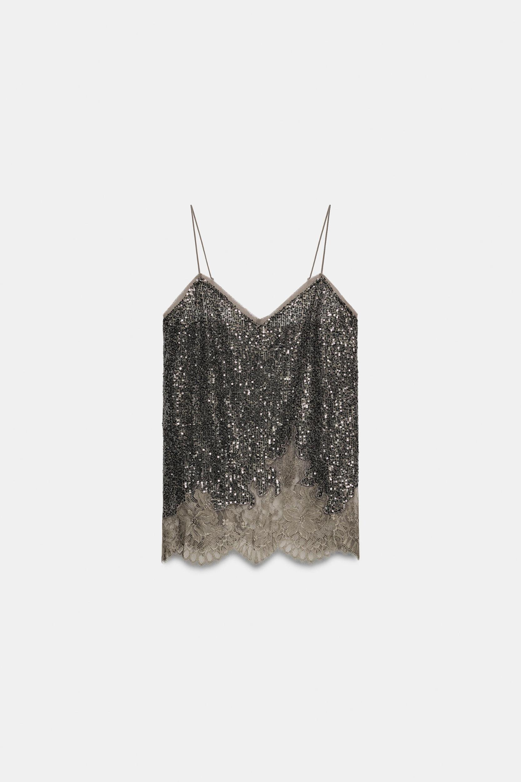 ZW COLLECTION SEQUIN CAMISOLE Product Image