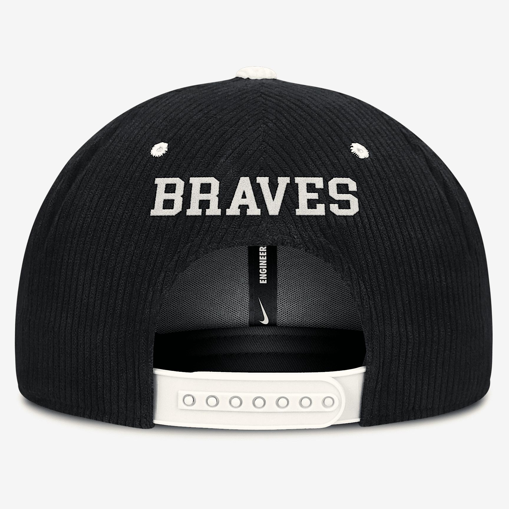 Atlanta Braves Pro Nike Mens MLB Adjustable Hat | NB4910DWAW-KEN Product Image