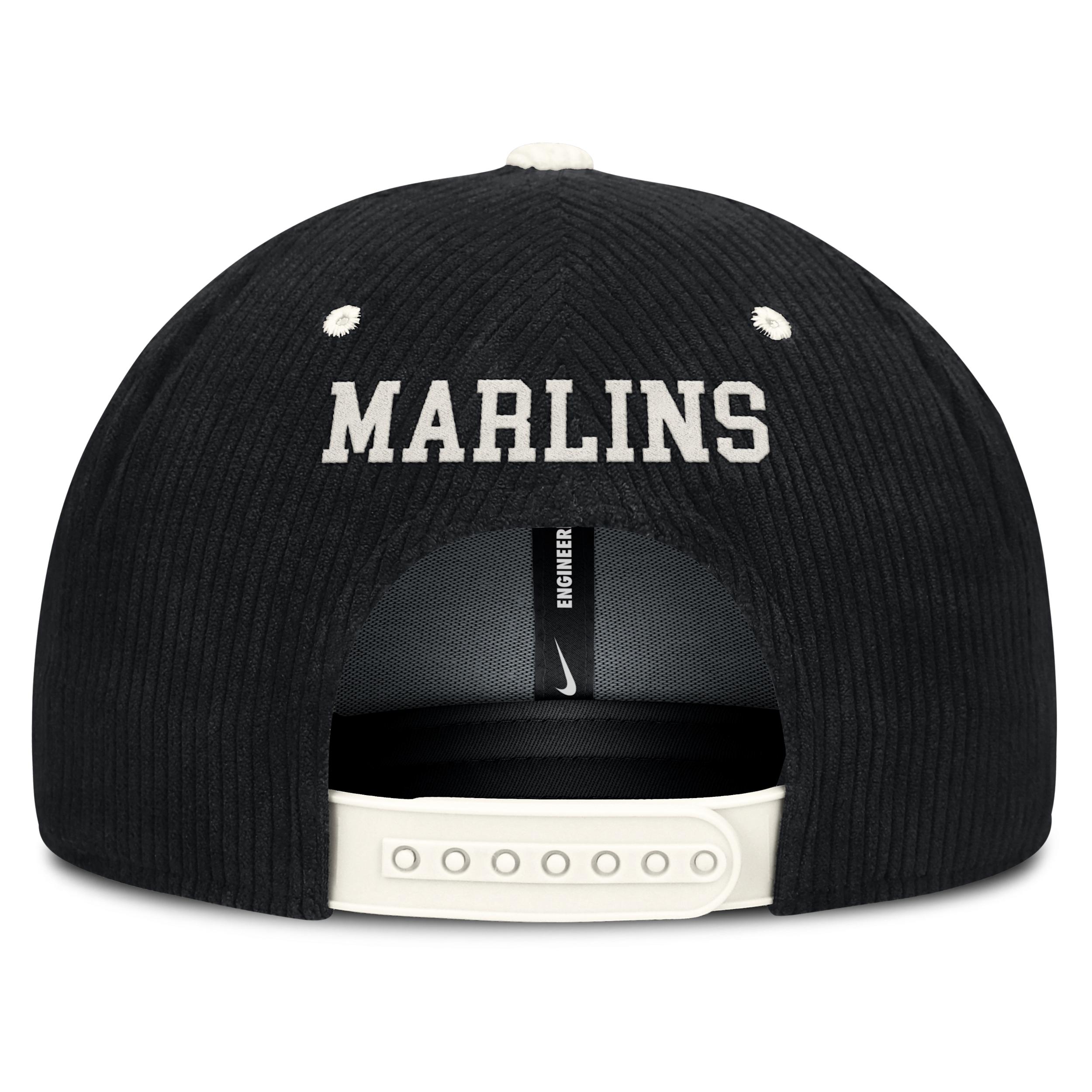 Miami Marlins Pro Men's Nike MLB Adjustable Hat Product Image