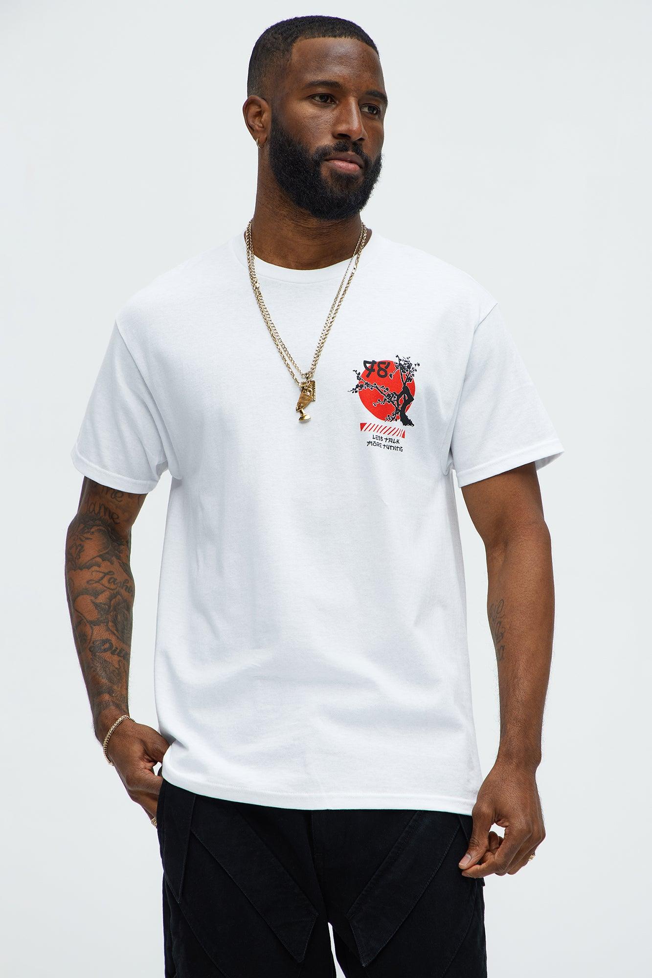 More Tuning Short Sleeve Tee - White Product Image