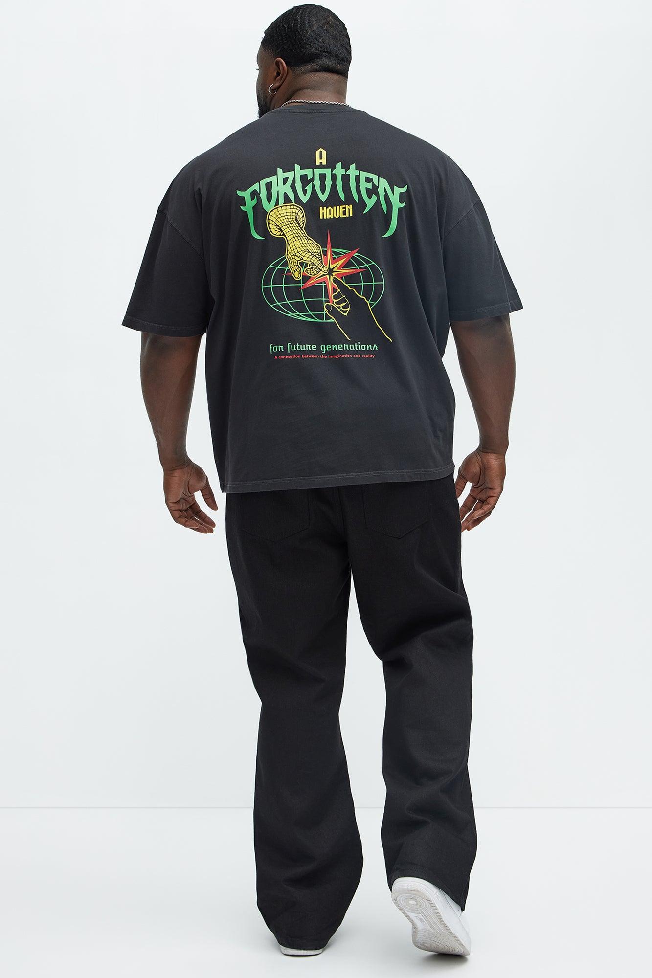 For Future Generations Oversized Short Sleeve Tee - Black Product Image