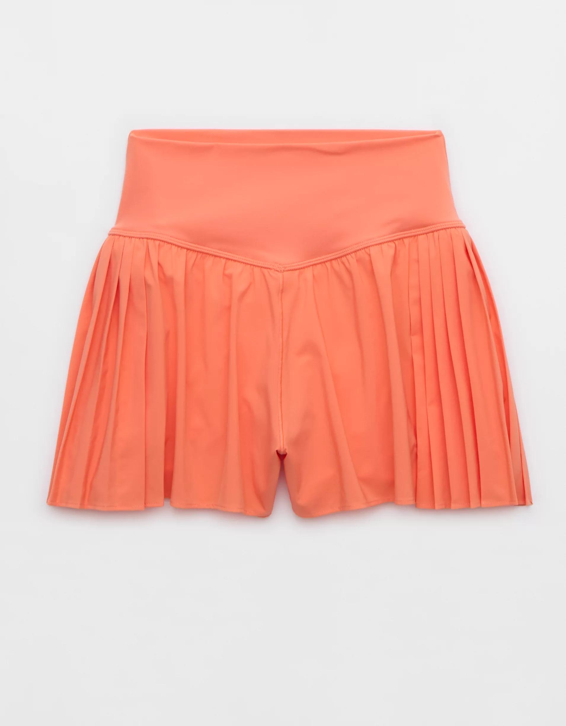 OFFLINE By Aerie Real Me Pleated Flowy Short Product Image