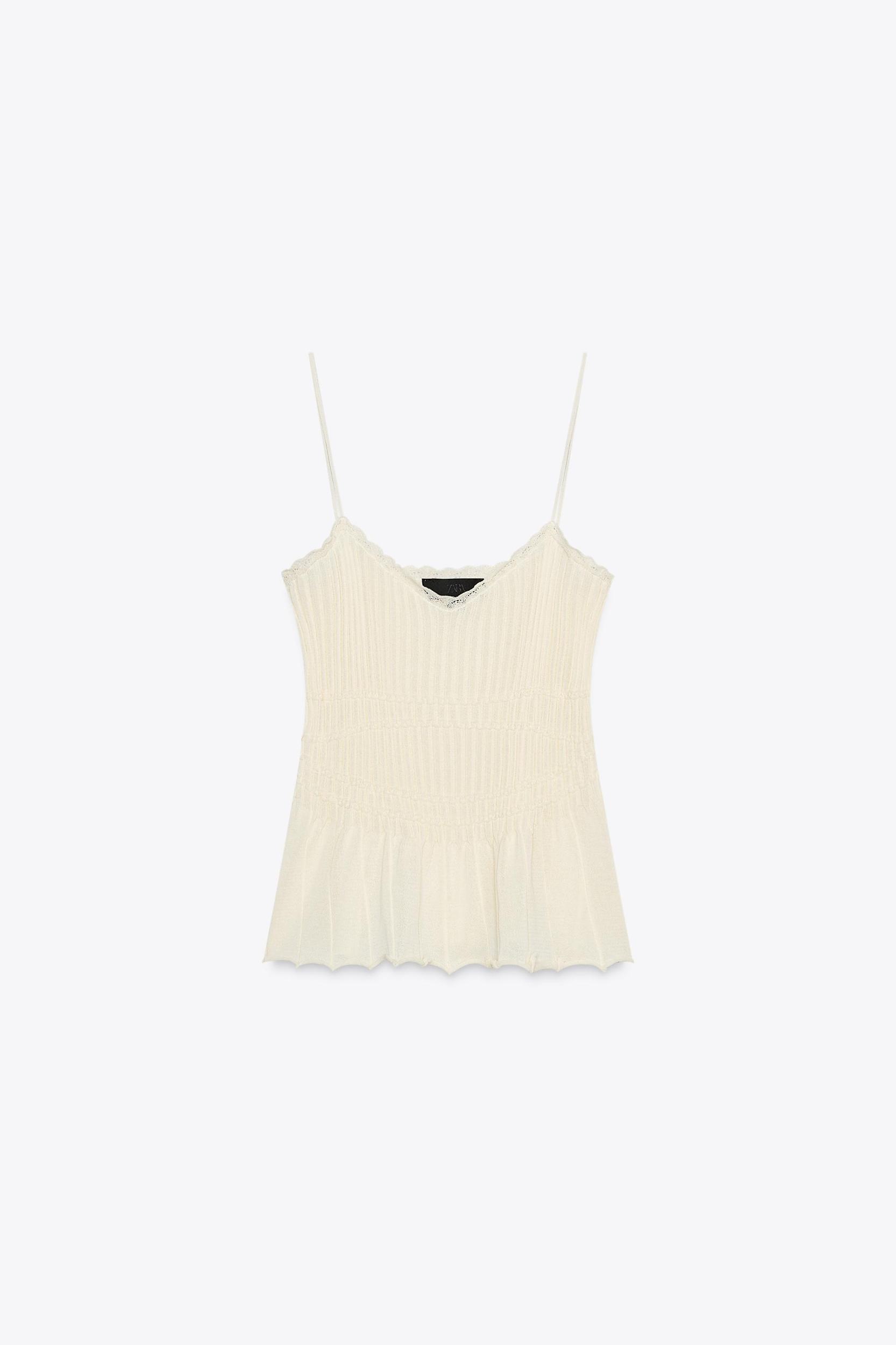RIBBED KNIT TOP Product Image