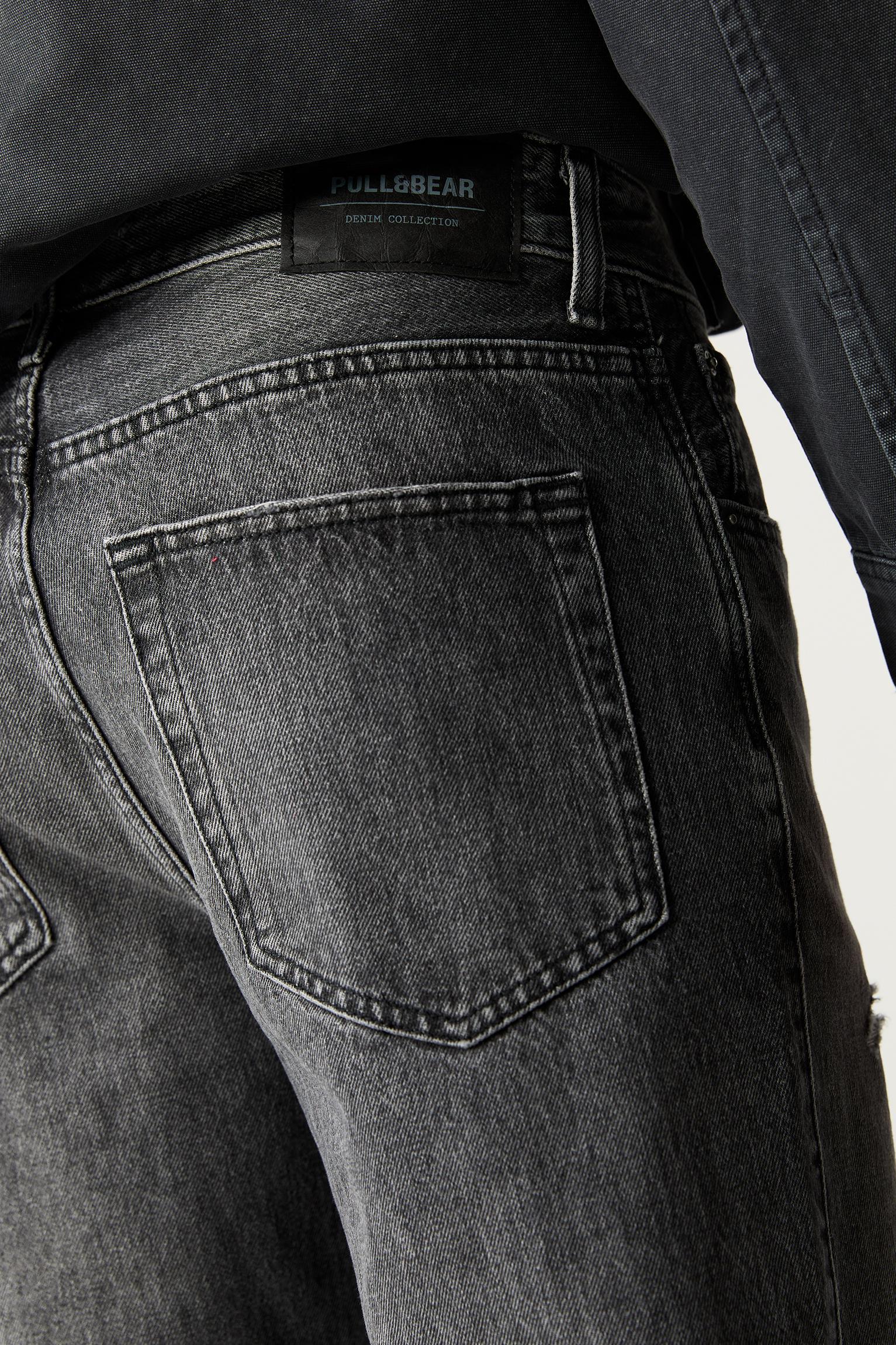 Straight fit vintage jeans Product Image