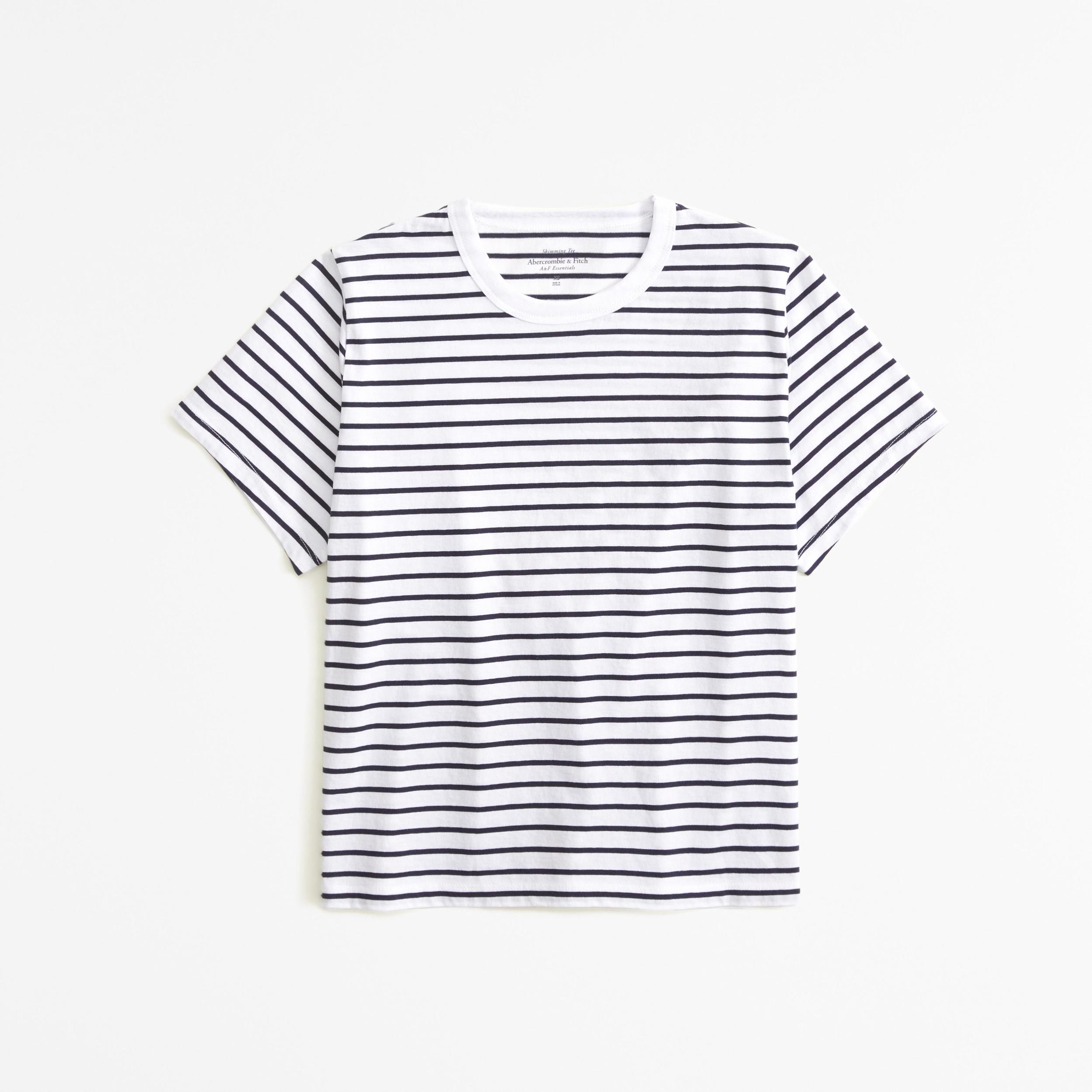 Essential Polished Body-Skimming Tee Product Image