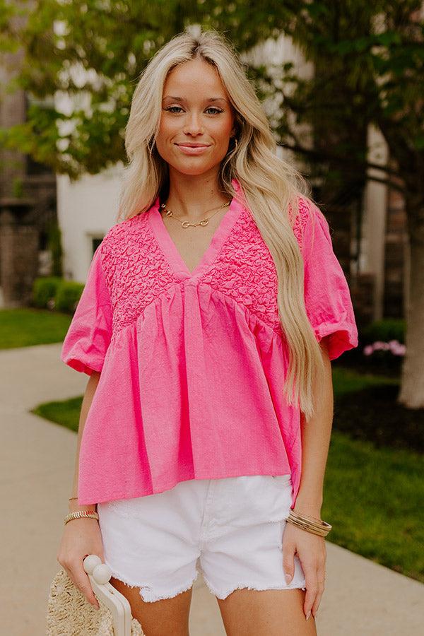 Happy Moment Babydoll Top Product Image