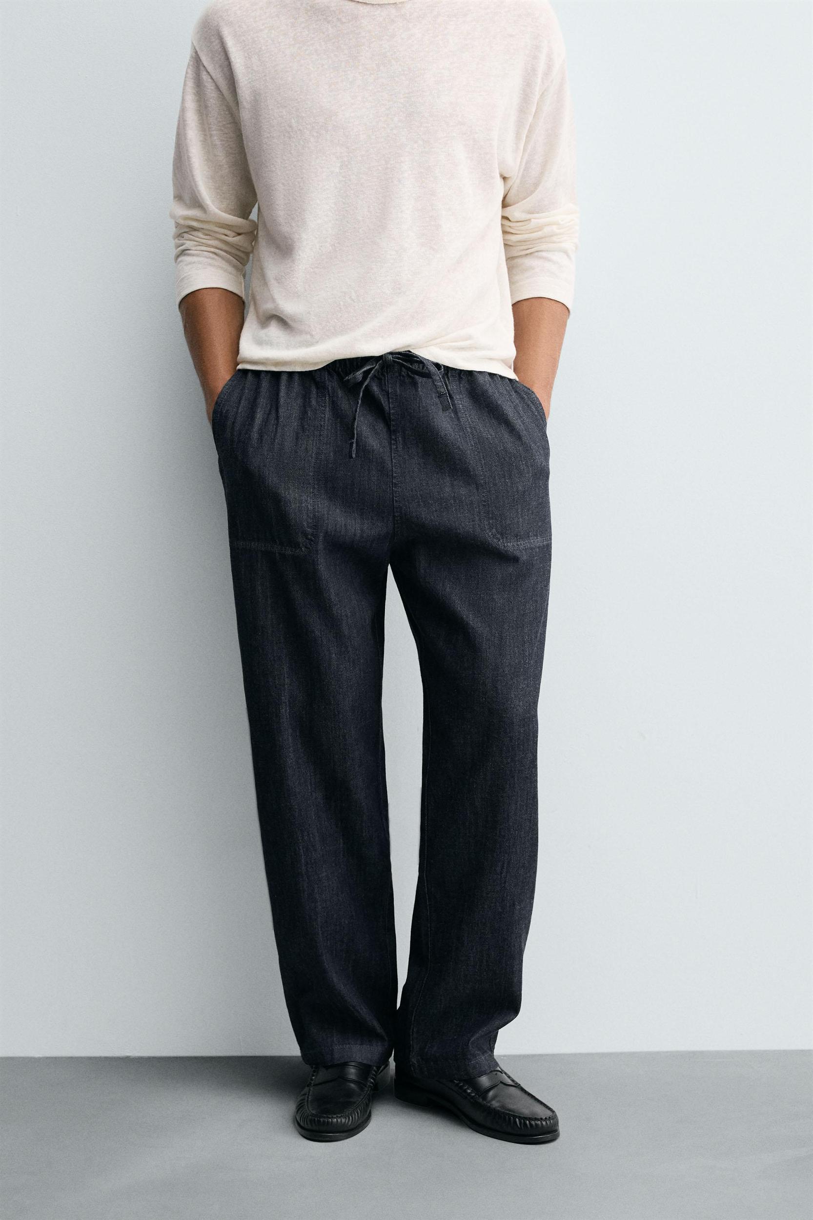 RELAXED FIT JOGGER JEANS Product Image