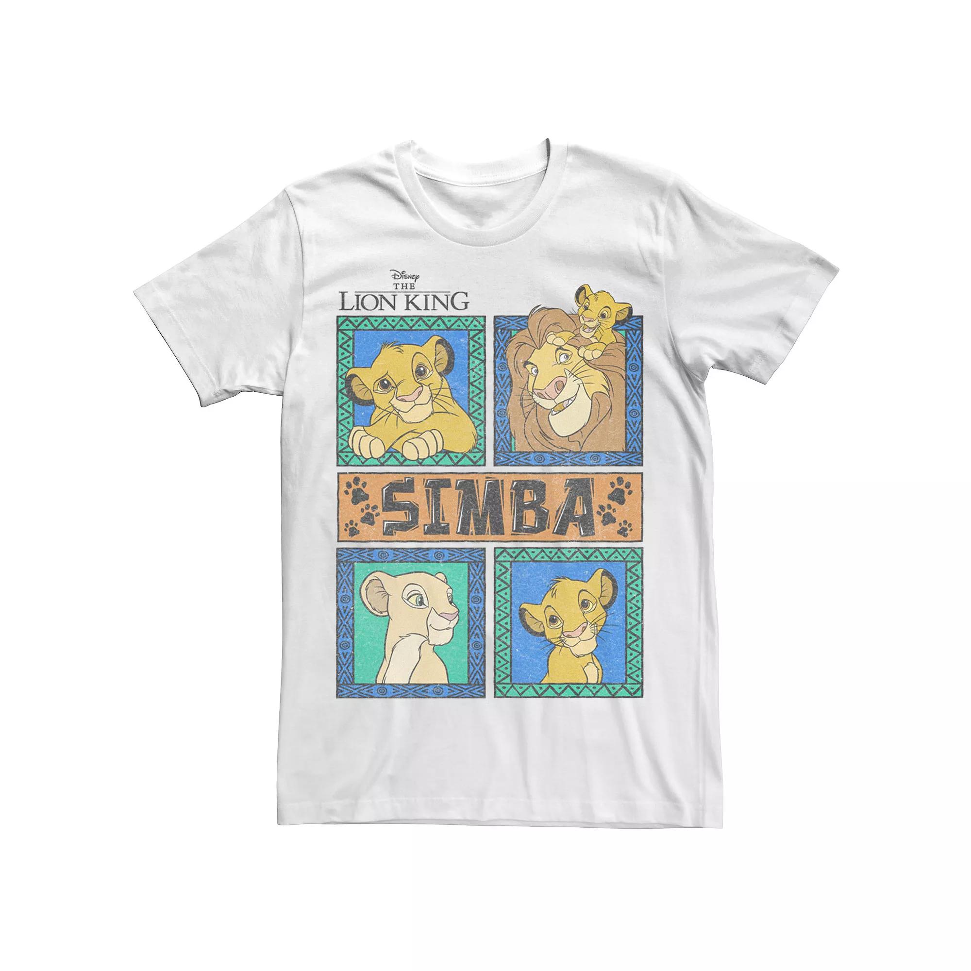 Big & Talll Lion King Simbafied Lion Tee, Men's,  Product Image