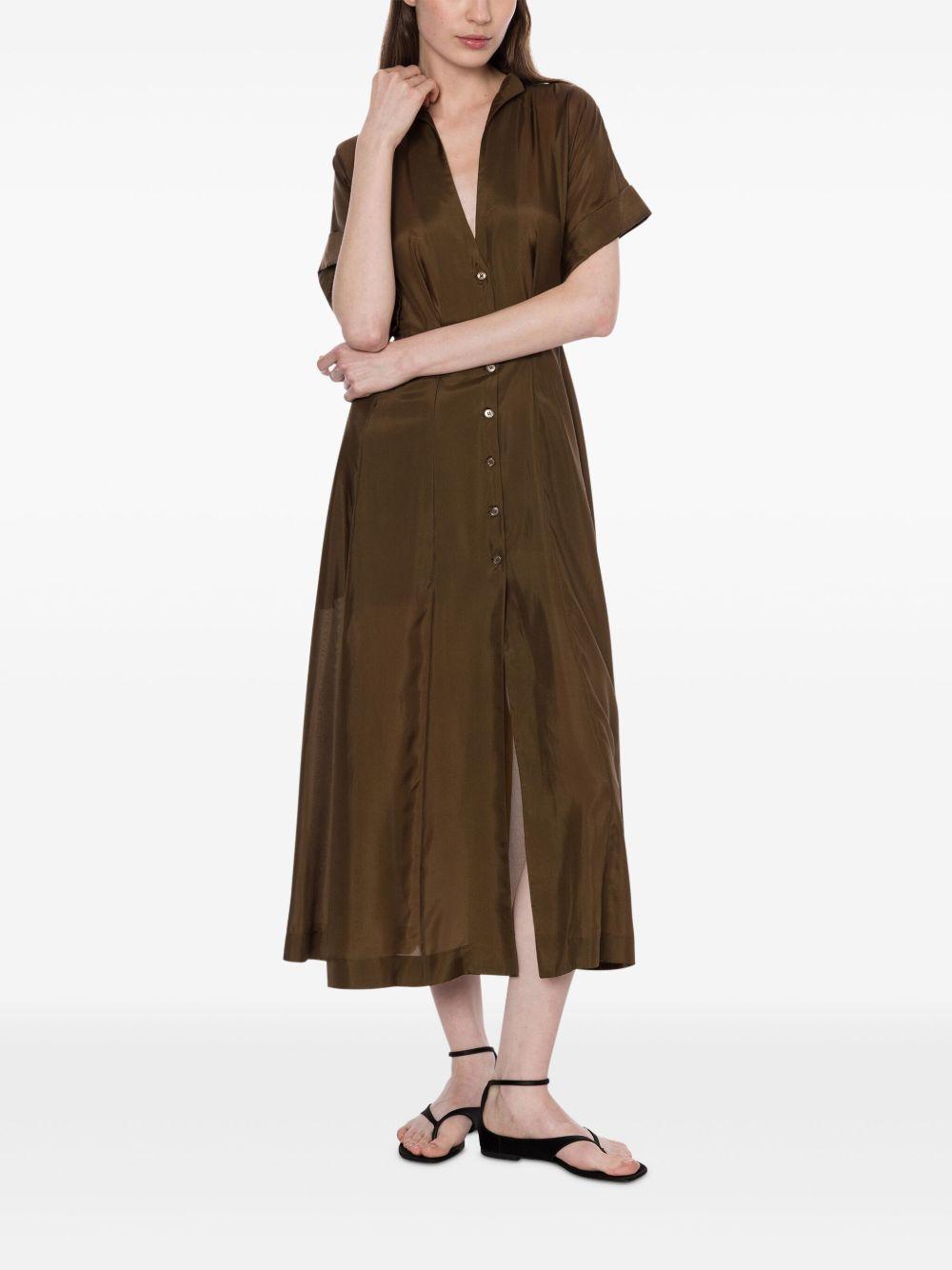 silk midi dress Product Image