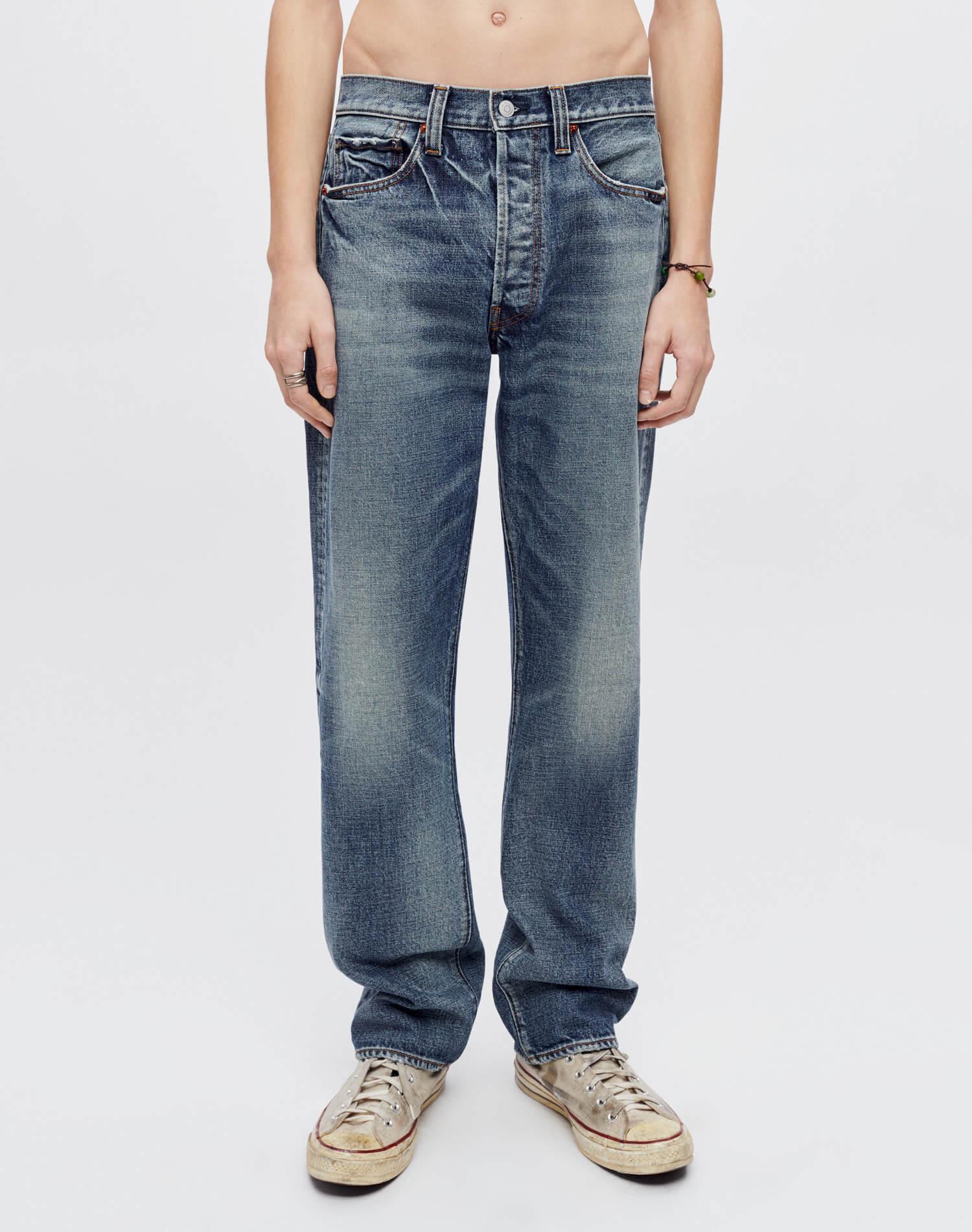 1401 Straight - Worn In Blue Male Product Image