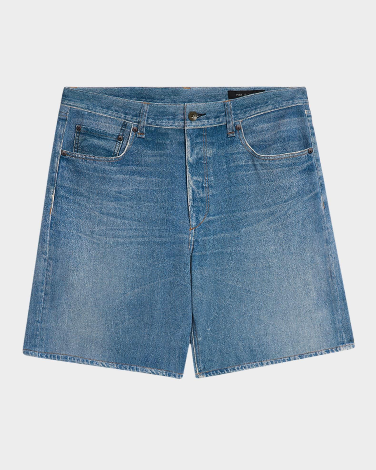 Mens Miramar Straight-Fit Denim Shorts Product Image