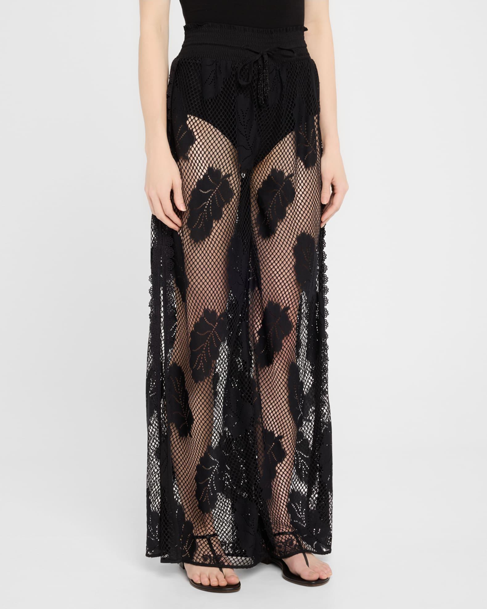 Luana Open-Knit Pants Product Image