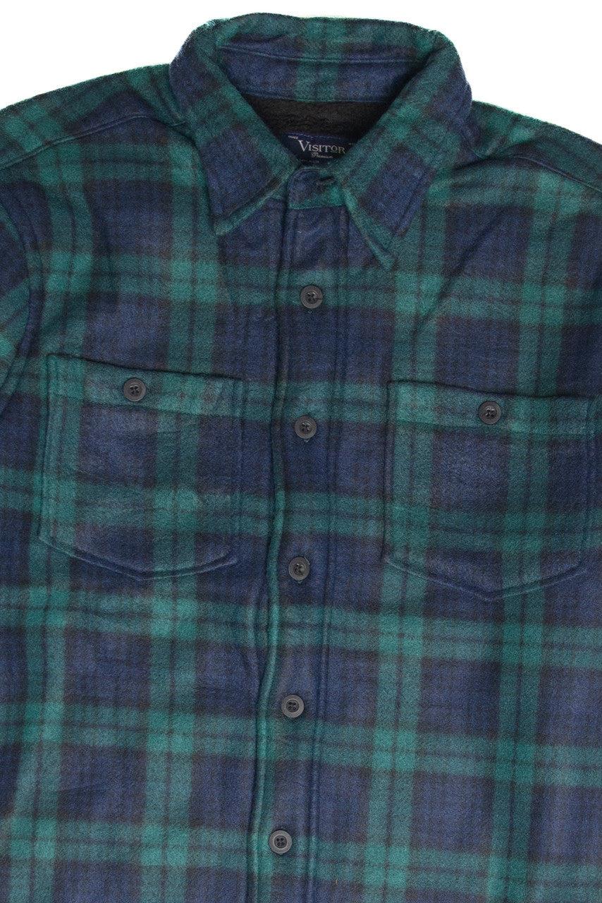 Flannel Sherpa Jacket Product Image