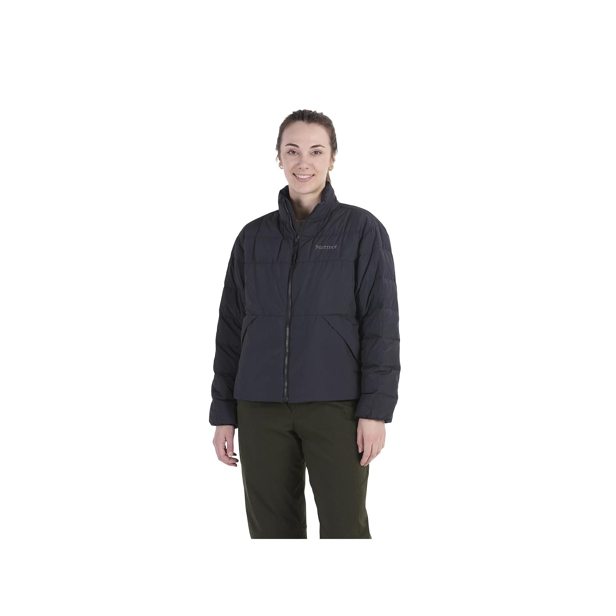 Women's Marmot Ares Puffer Jacket, Size: Large, Black Product Image