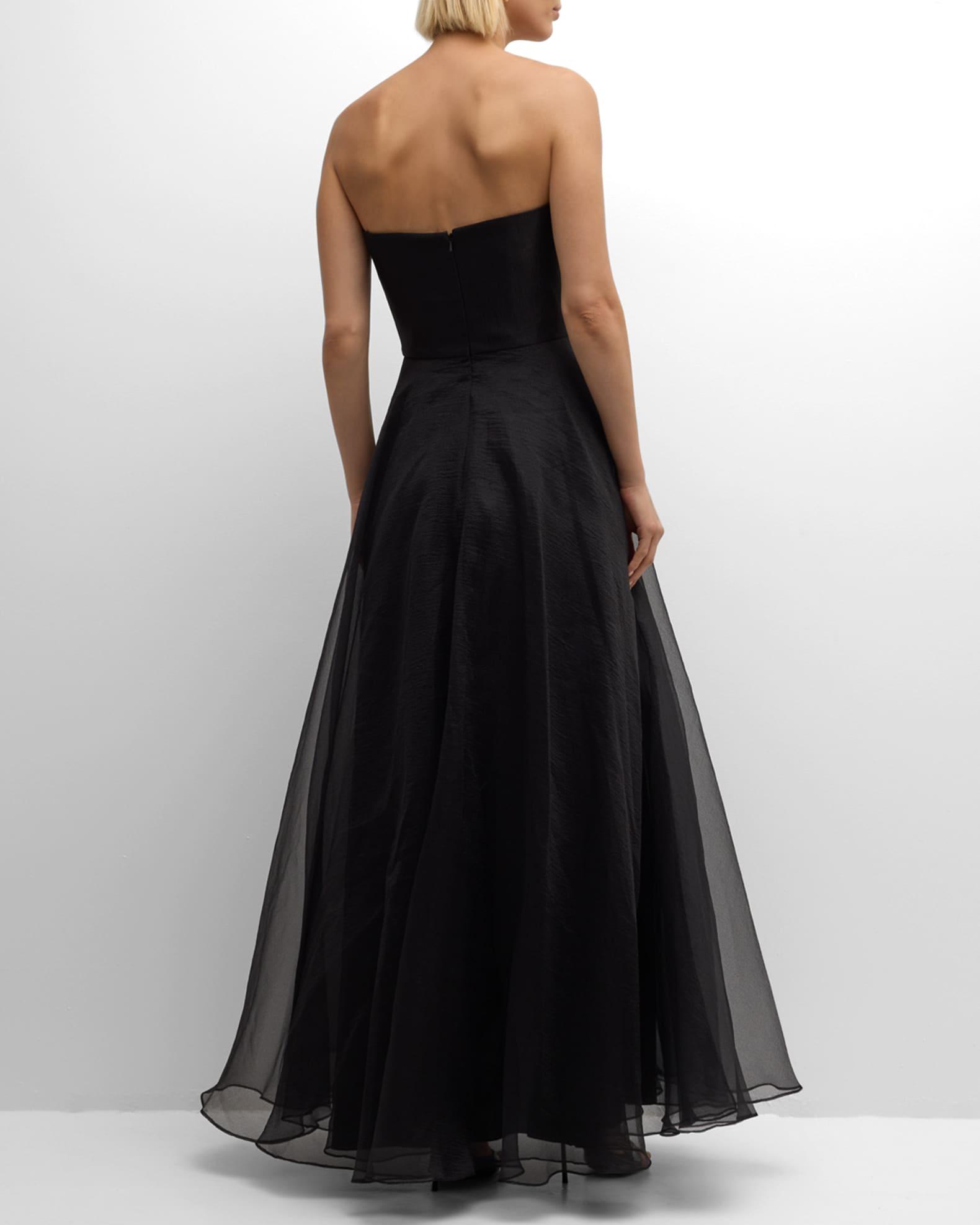 Womens Teresa Draped Tulle Gown Product Image