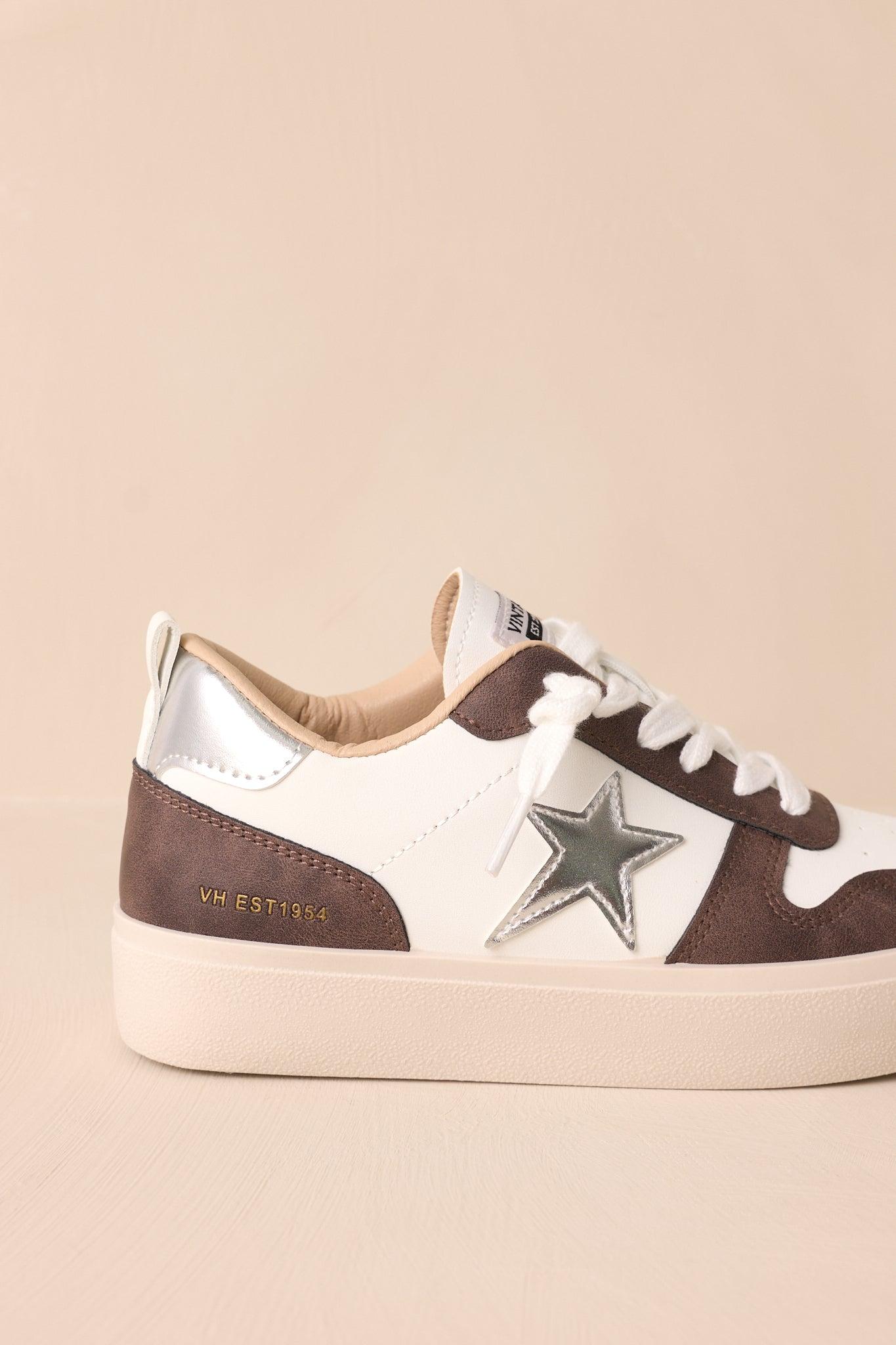Vintage Havana Aura Brown Sneakers Product Image