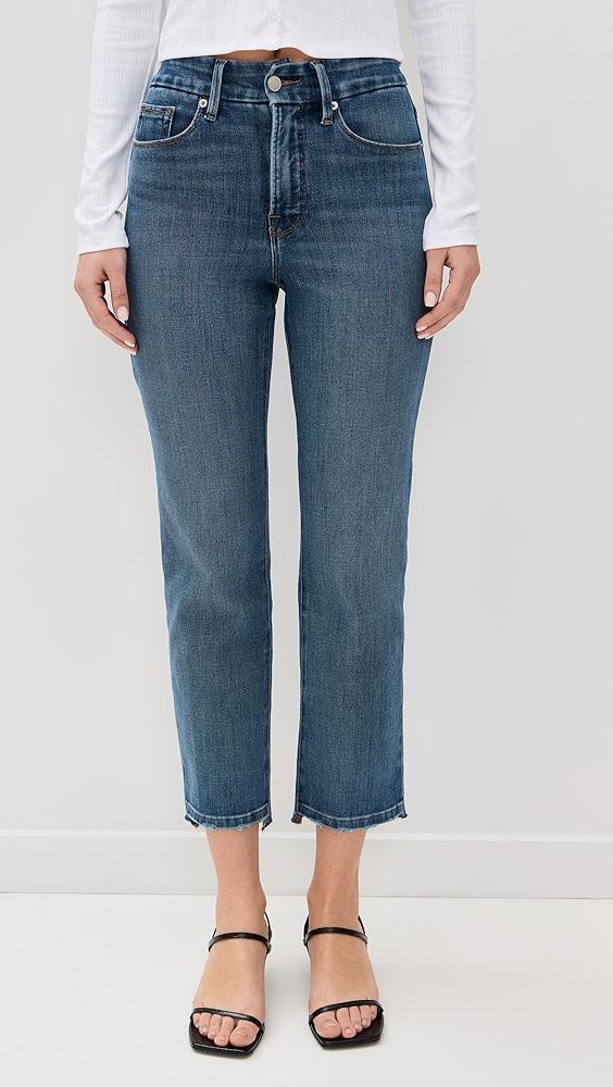 Good American Good Legs Straight Jeans | Shopbop Product Image