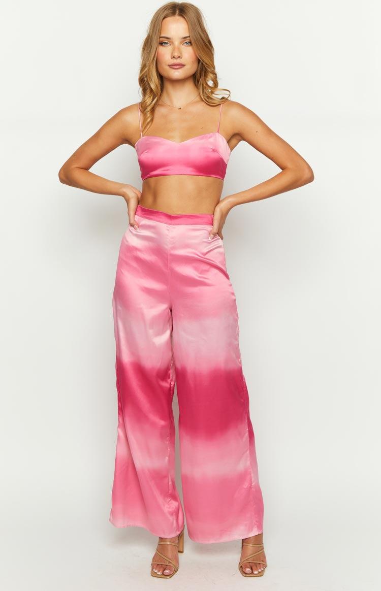 Bailee Pink Ombre Crop Top Baby Product Image